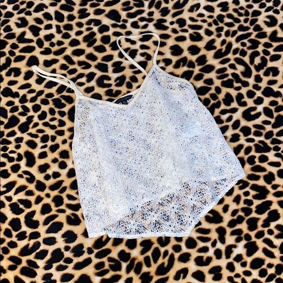 AE Crochet lace flower top XS - Picture 4 of 4